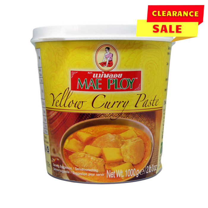 Mae Ploy Yellow Curry Paste - 1kg - BB: 08/05/2024