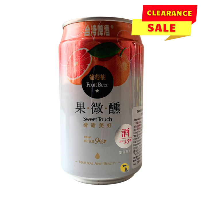 Sweet Touch Fruit Beer - Grapefruit - 330ml - BB: 10/05/2024