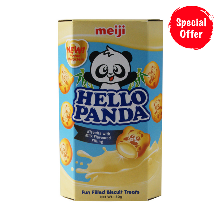 Hello Panda Milk Filled Biscuits - 50g