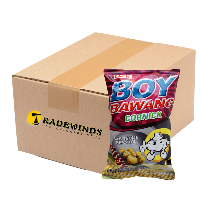 Boy Bawang Corn Snack - BBQ Flavour - 20x90g