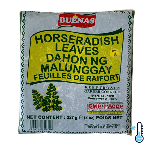 Buenas Horseradish Leaves - 227g [FROZEN]