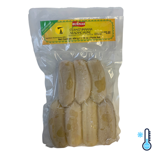 Buenas Steamed Banana (Saba) - 454g [FROZEN]