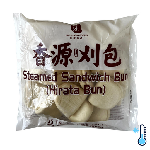 FreshAsia Steamed Hirata Bun (Large) - 1.2kg [FROZEN]