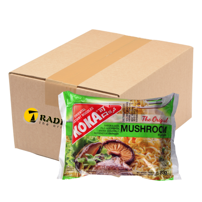 Koka Oriental Style Instant Noodles - Mushroom Flavour - 30 Packets