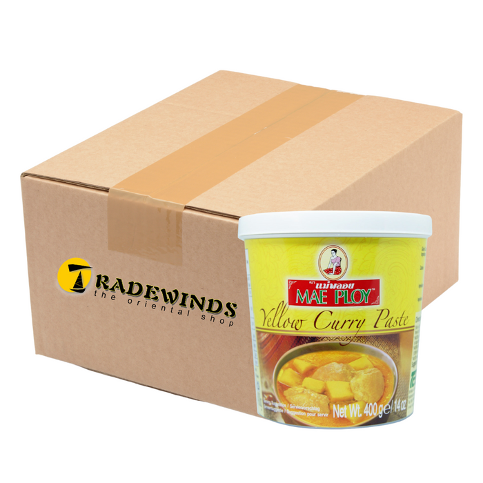 Mae Ploy Yellow Curry Paste - 24 x 400g