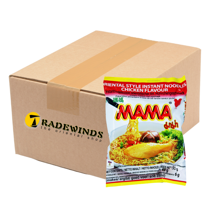 Mama Oriental Style Chicken Noodles - 30 Packets