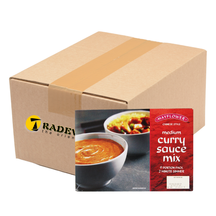 Mayflower Medium Curry Sauce Mix - 12 x 255g Boxes