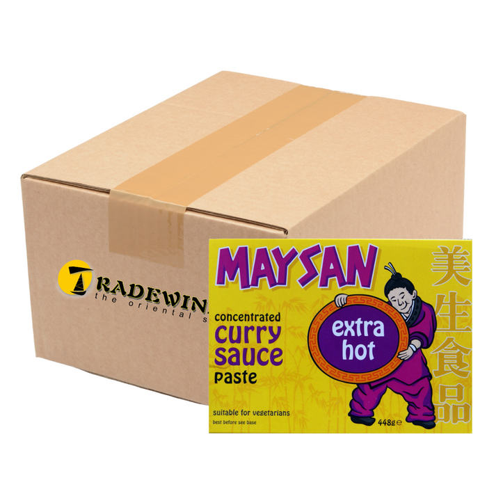 Maysan Extra Hot Curry Sauce - 12 Boxes