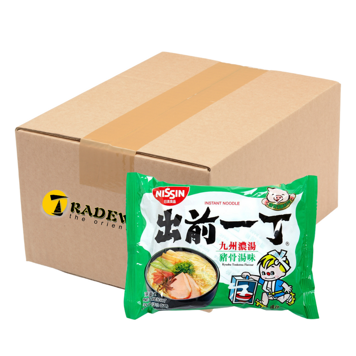 Nissin Kyushu Tonkotsu Flavour Instant Noodle [HK] - 30x100g
