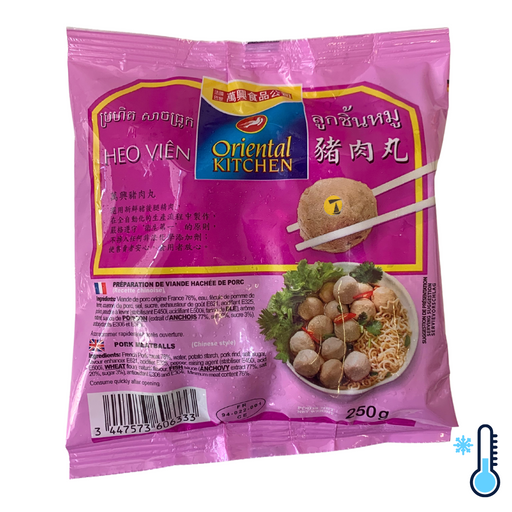 Oriental Kitchen Pork Meatballs - 250g [FROZEN]