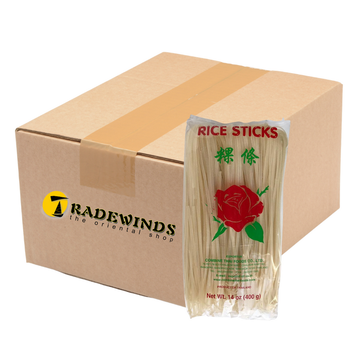Rose 3mm Rice Sticks - 30x454g