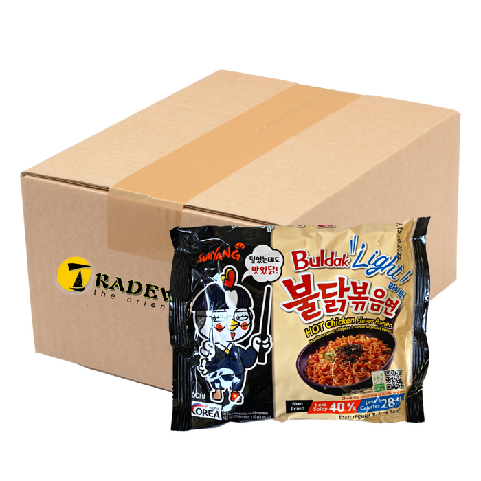 Samyang Buldak Hot Chicken LIGHT Flavour Ramen - 8x(5x110g)