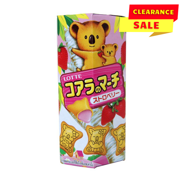 Lotte Koala's March Biscuit Strawberry Flavour - 37g