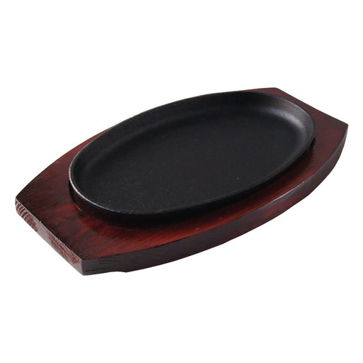 Cast Iron Oval Sizzling Plate