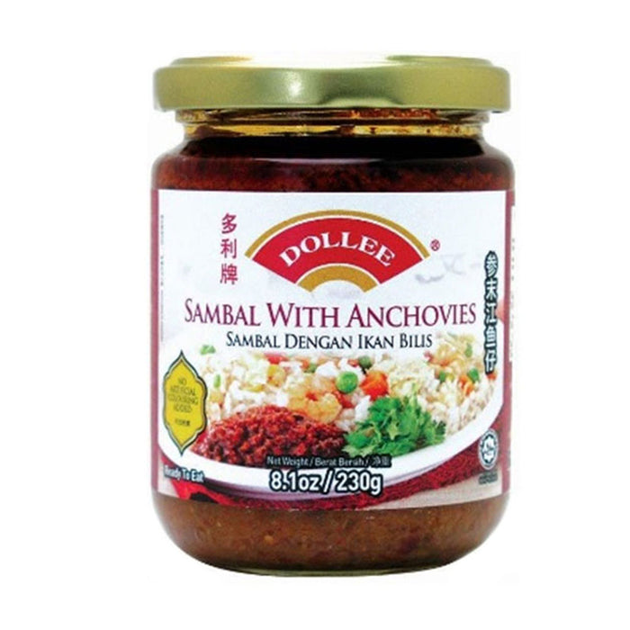 Dollee Sambal with Anchovies - 230g