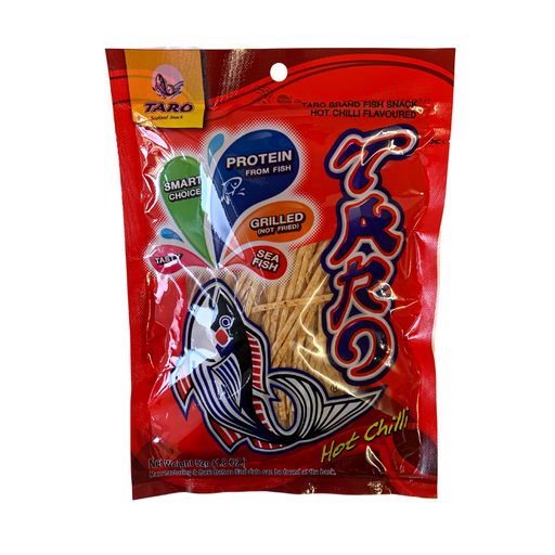 Taro Fish Snack - Hot Chilli Flavour - 52g