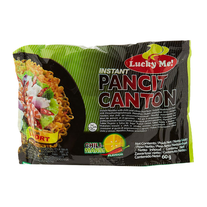 Lucky Me Chilli Mansi Chow Mein Noodles - 60g