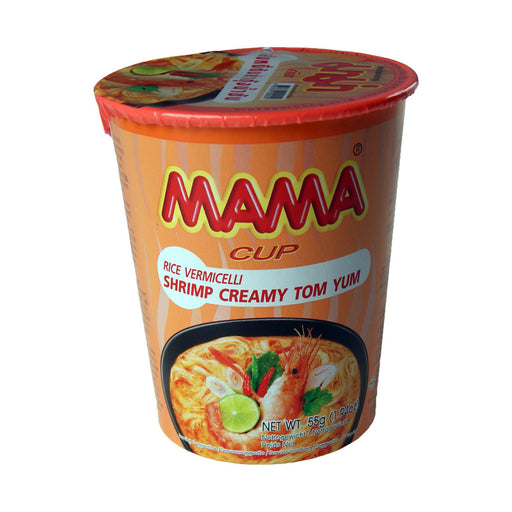 Mama Cup Rice Vermicelli Shrimp Creamy Tom Yum - 55g