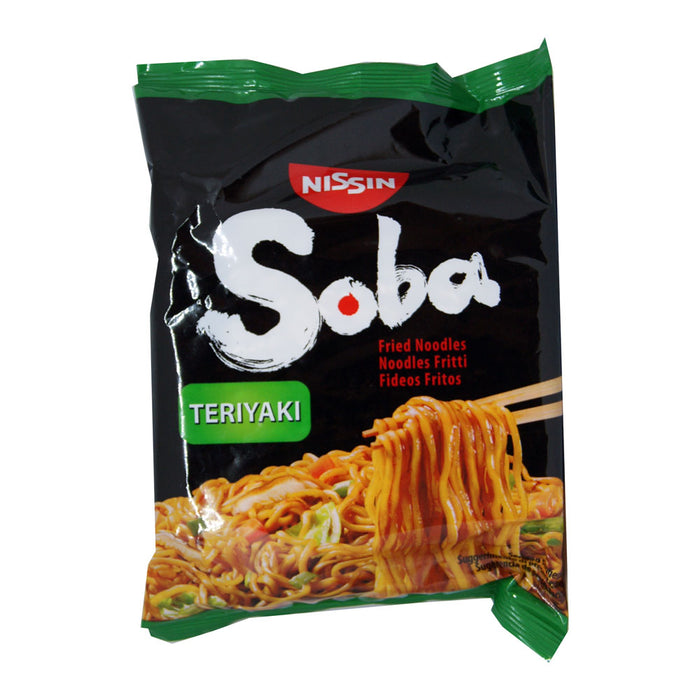 Nissin Soba Teriyaki Flavour Fried Instant Noodles - 110g