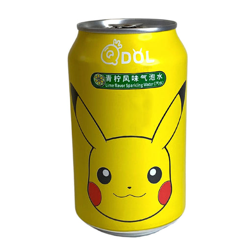 Qdol Pokemon Sparkling Water -  Lime Flavour - 330ml