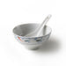 Rice Pattern Bowl & Spoon - Fish Design