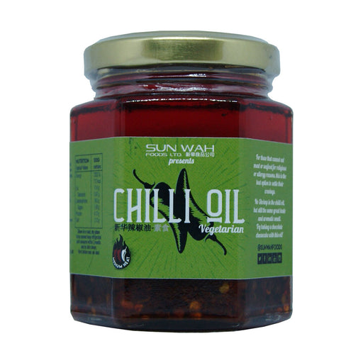 Sun Wah Vegetarian Chilli Oil - 160g