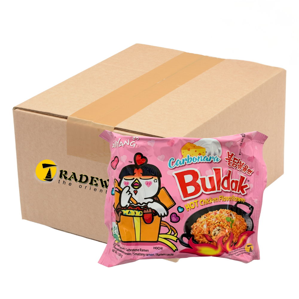 Samyang Carbo Hot Chicken Flavour Ramen - 8x(5x130g) — Tradewinds