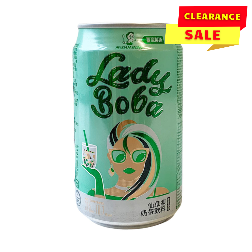 Madam Hong Lady Boba Grass Jelly Bubble Tea - 315ml - BB: 29/03/2024 ...