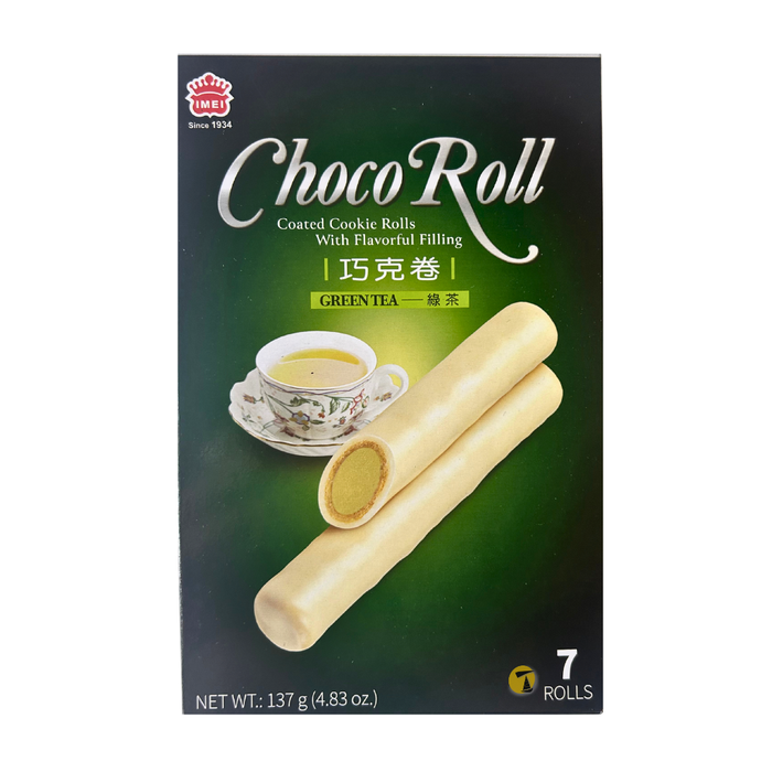 Imei Green Tea Choco Roll - 137g BB: 01/09/2026