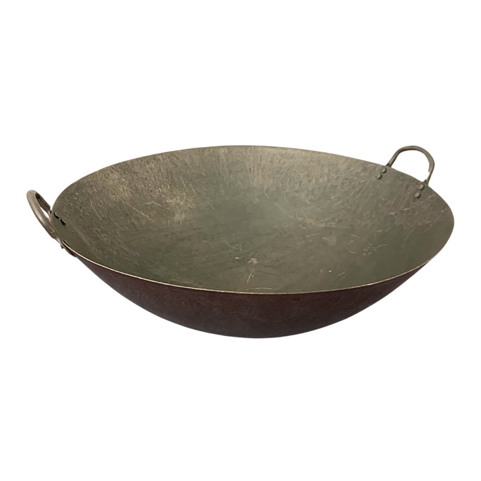 20" Round Based Double Handled Wok