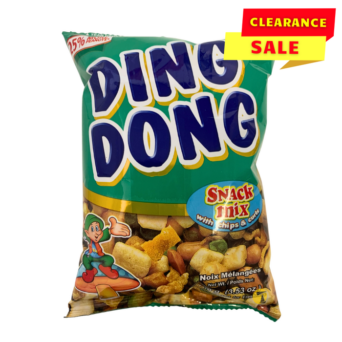 Ding Dong Snack Mix with Chips & Curls - 100g - BB: 31/05/2024