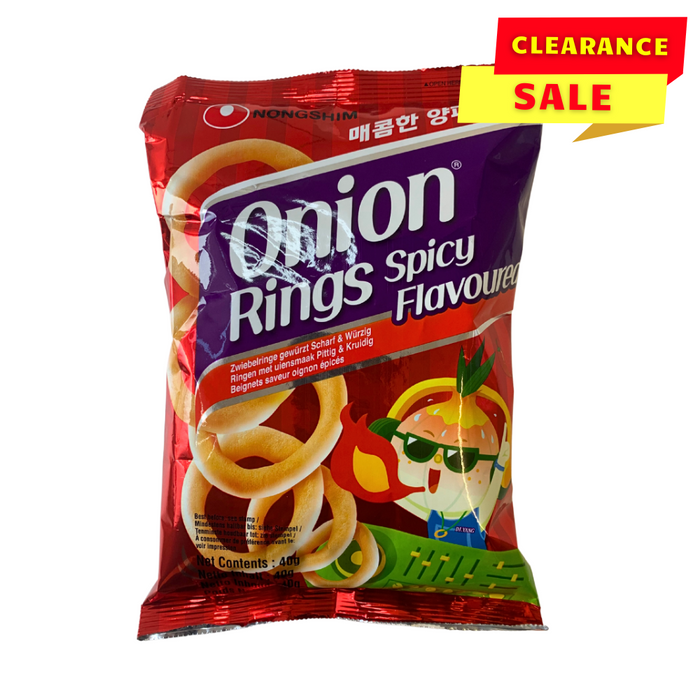 Nong Shim Onion Ring Snack (Hot) - 40g - BB: 31/05/2024