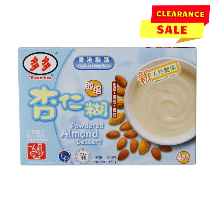 Torto Powdered Almond Dessert - 160g - BB: 26/11/2023