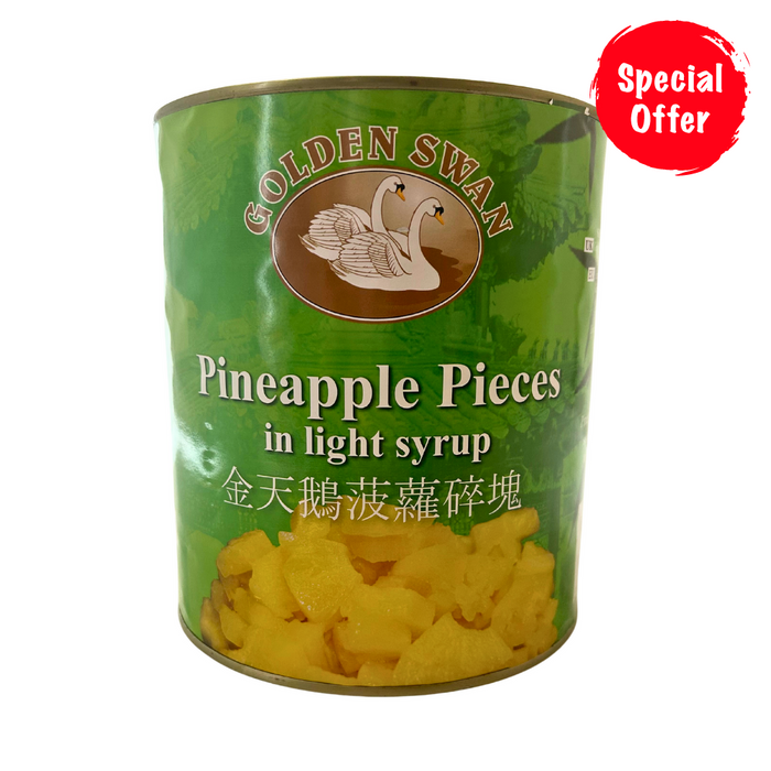 Golden Swan Pineapple Pieces in Light Syrup - 3kg