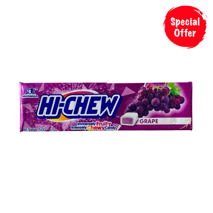 Morinaga Hi-Chew Grape Chewy Candy - 50g