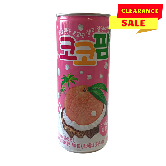 Cocopalm Peach Drink - 240ml - BB: 07/02/2024