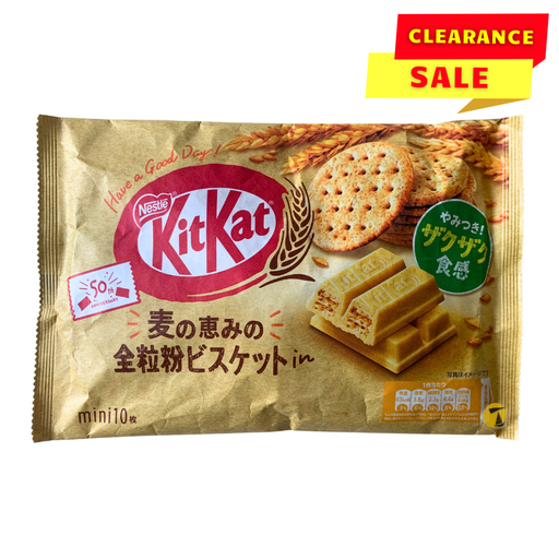 Nestle KitKat Mini Whole Wheat (10pcs) - 135g - BB: 31/03/2024