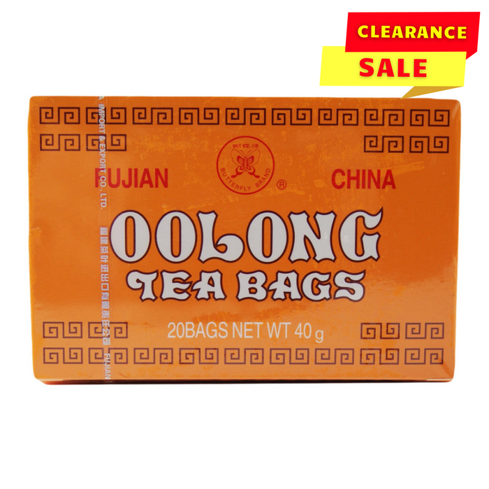 Butterfly Oolong Tea - 20 Tea Bags - BB: 31/12/2023