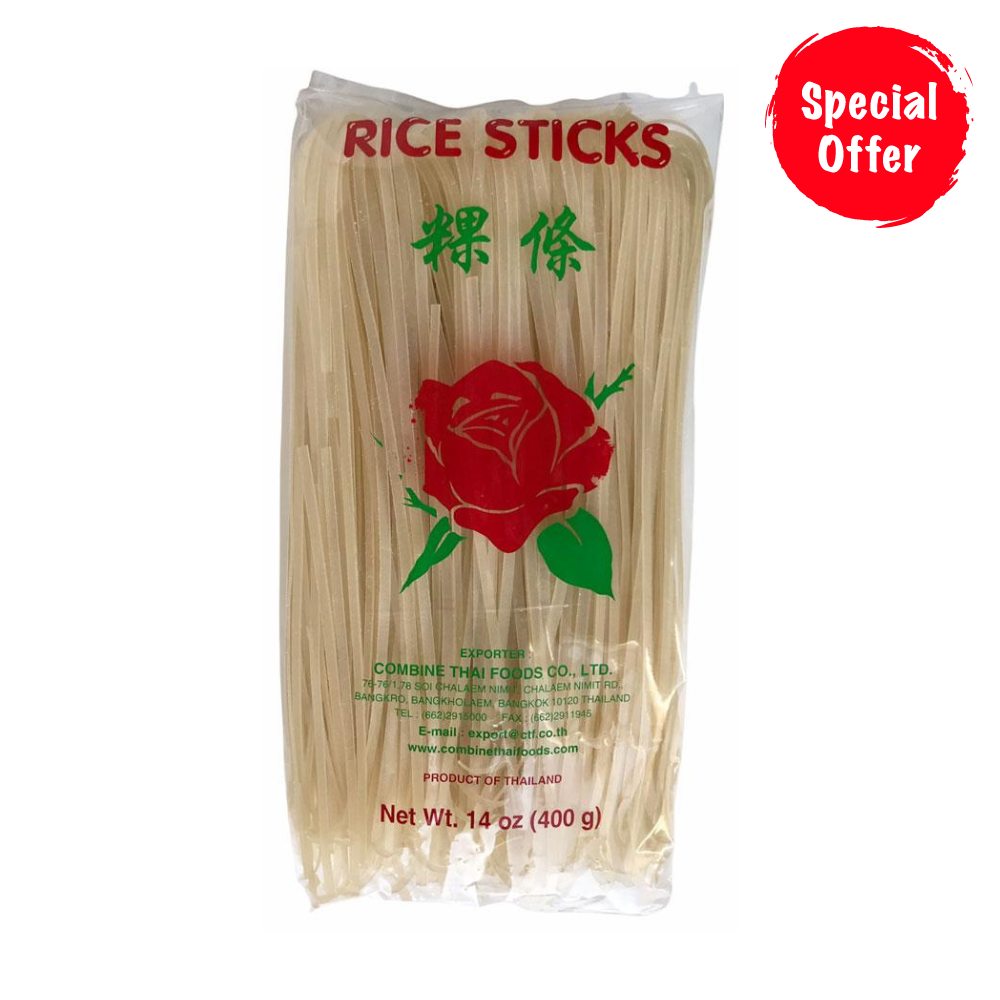 Rose 3mm Rice Sticks 454g Tradewinds Oriental Shop