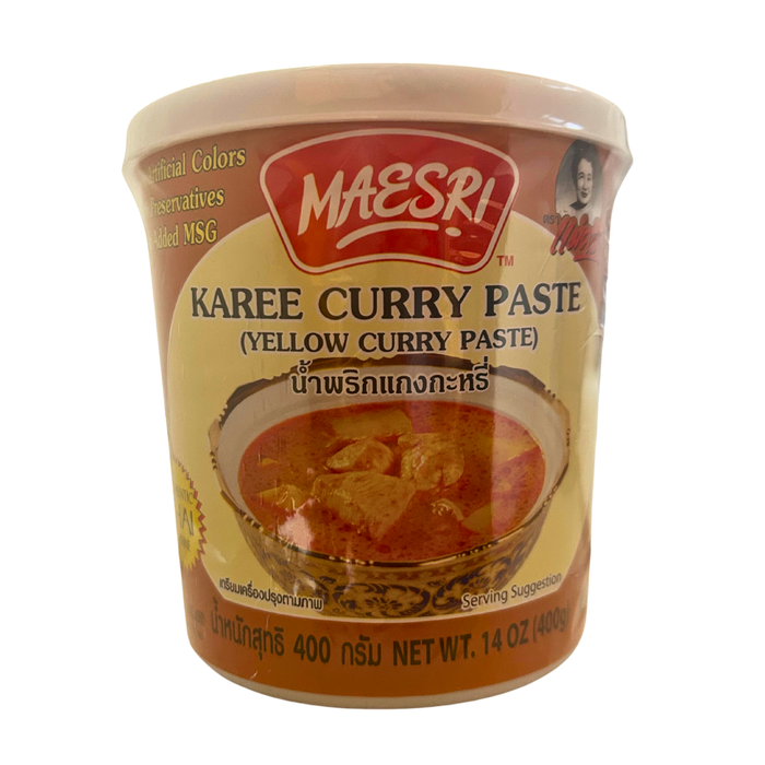 Maesri Karee Curry Paste (Yellow Curry) - 400g
