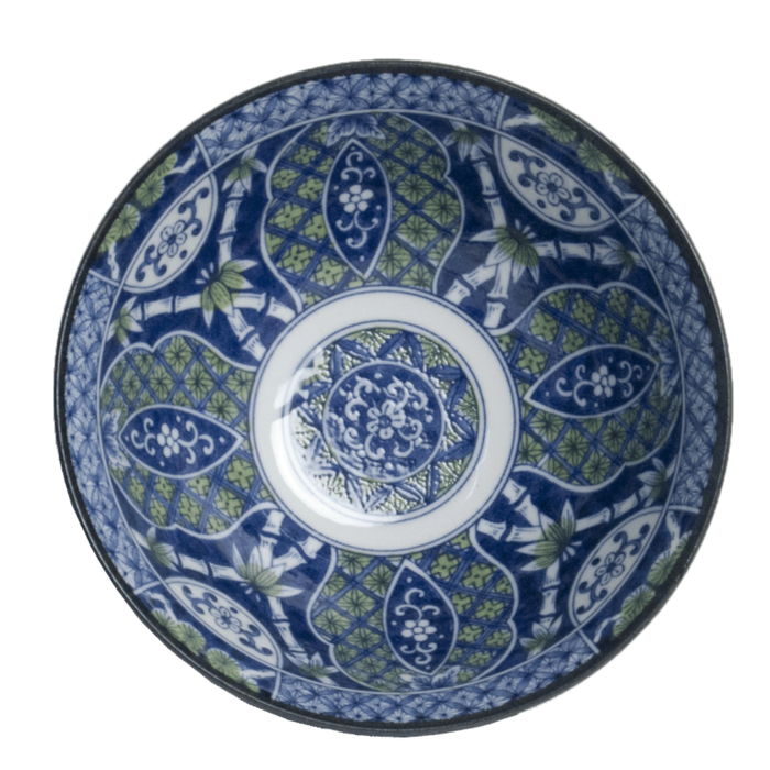 Japanese Flower Pattern Bowl - Ø18cm