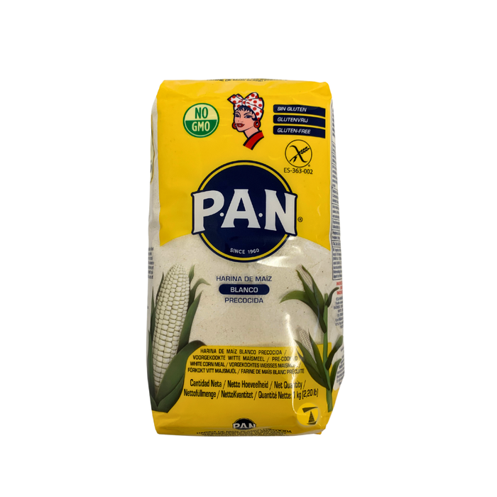 Harina PAN Pre-Cooked White Maize Flour - 1kg
