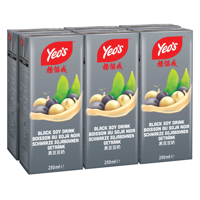 Yeo's Black Soy Drink - 6x250ml