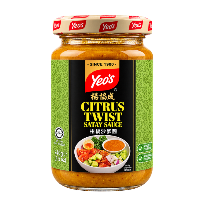 Yeo's Citrus Twist Satay Sauce - 250ml