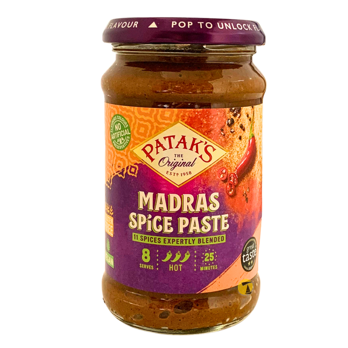 Patak's Madras Curry Paste (Hot) - 283g