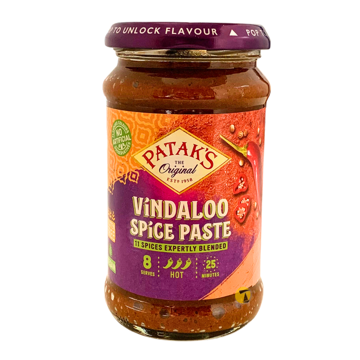 Patak's Vindaloo Spice Paste  (Hot) - 283g