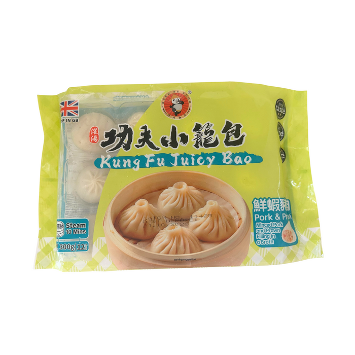 Kung Fu Juicy Bao - Pork & Prawn - 300g [FROZEN]