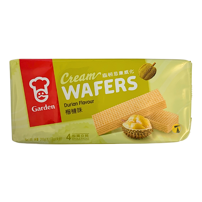 Garden Cream Wafers Durian Flavour - 200g
