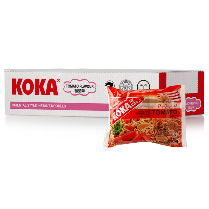 Koka Oriental Style Instant Noodles - Tomato - 30x85g