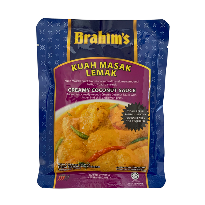 Brahim's Kuah Masak Lemak (Creamy Coconut Sauce) - 180g